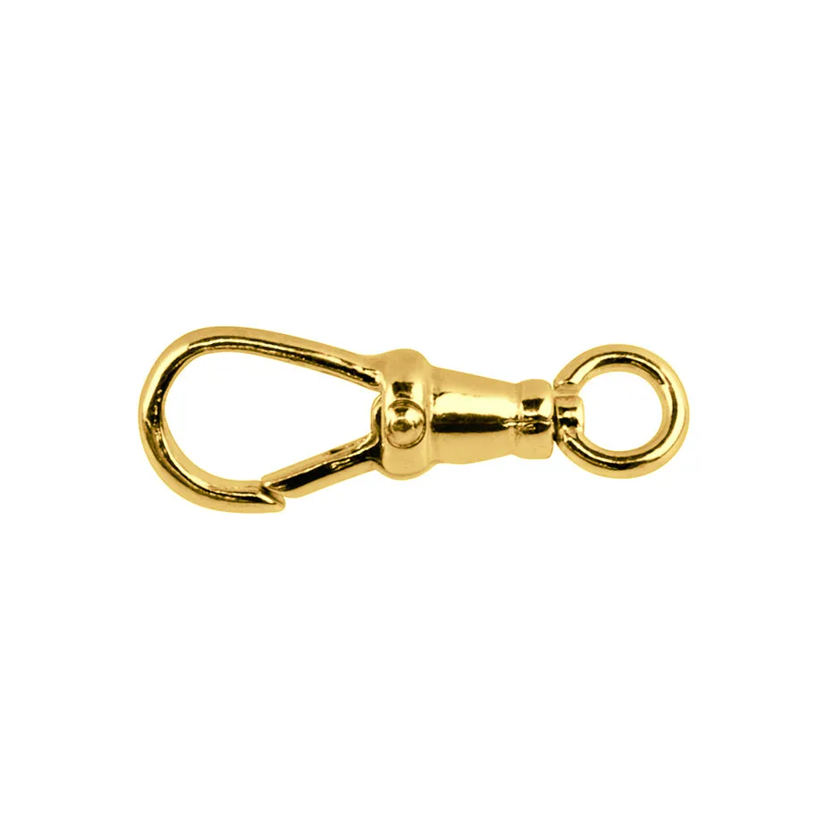 18ct Gold Albert Charm Clip