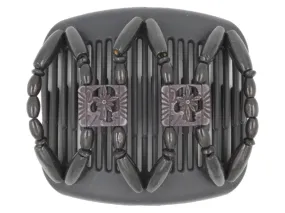 African Butterfly Hair Comb - Dupla Black 137