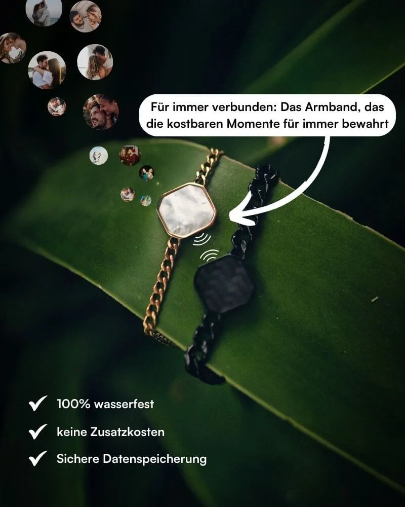 Armband - Perlmutt - Gold - Für Sie