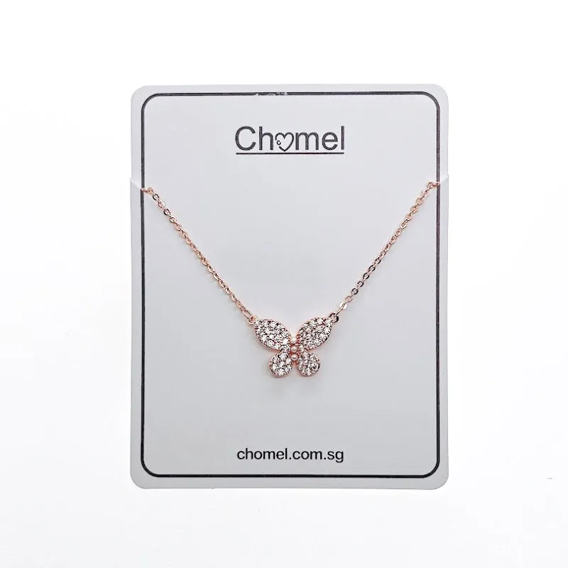 Butterfly Cubic Zirconia Necklace