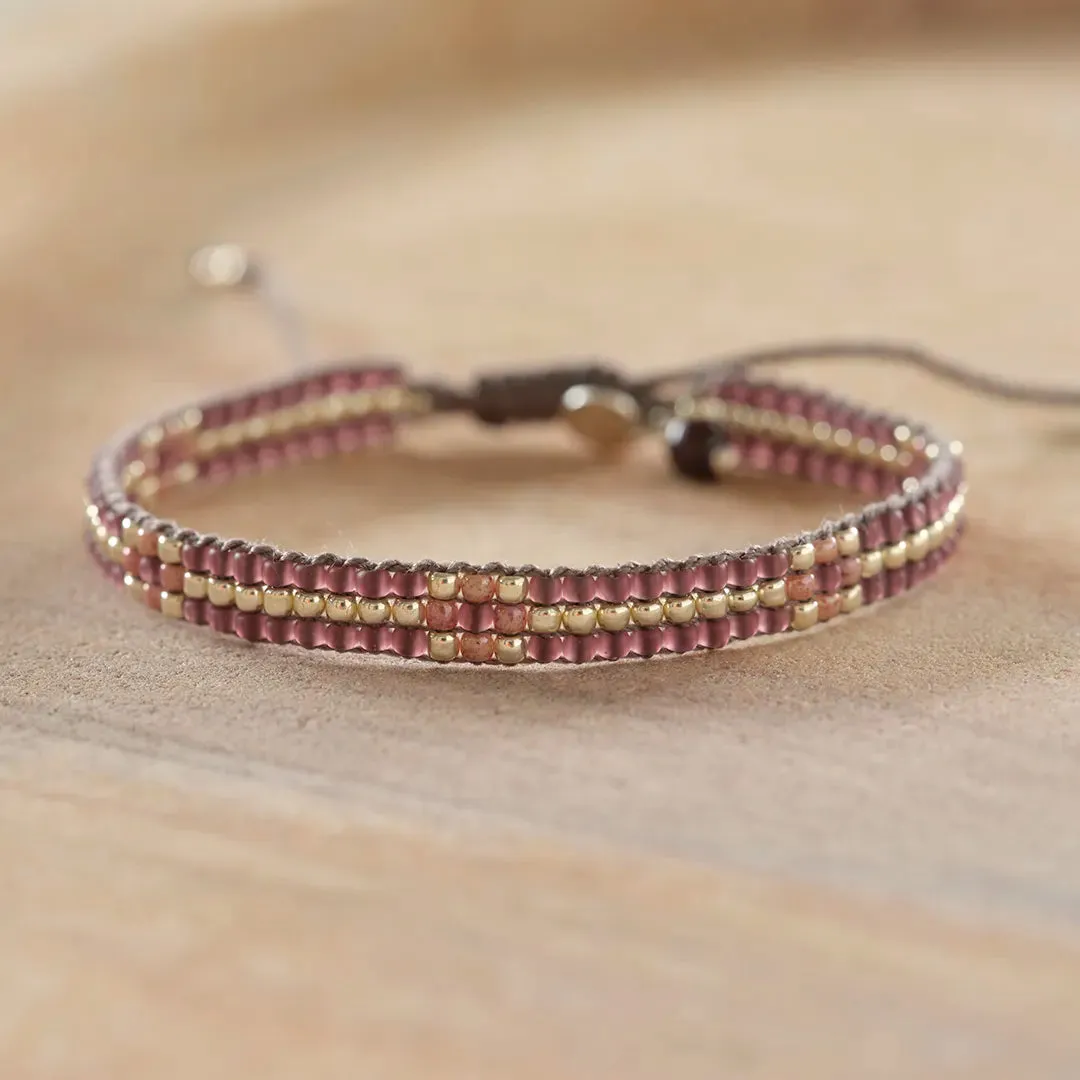 Competent Bracelet - Garnet