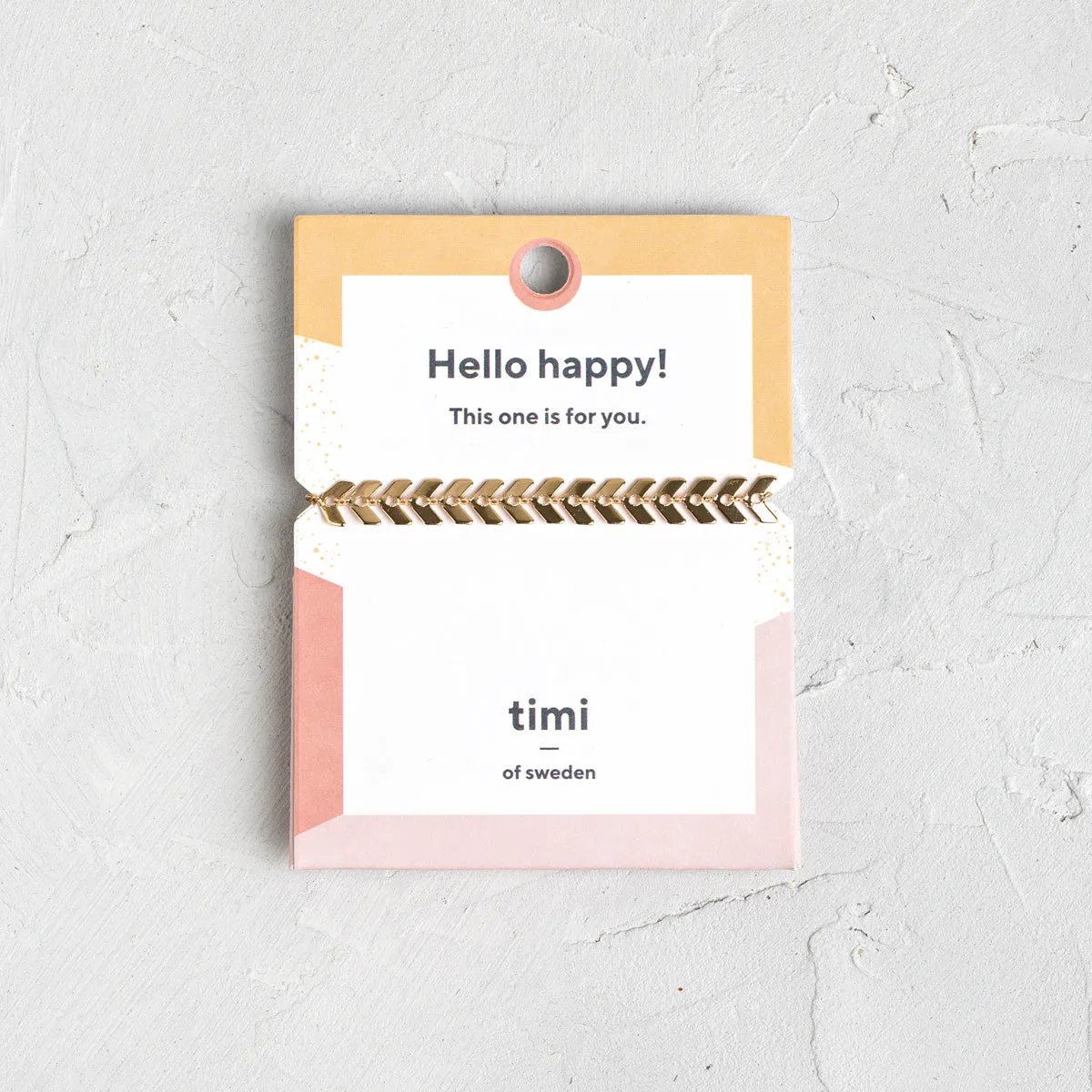 Fishtail Bracelet Chain Gold Timi