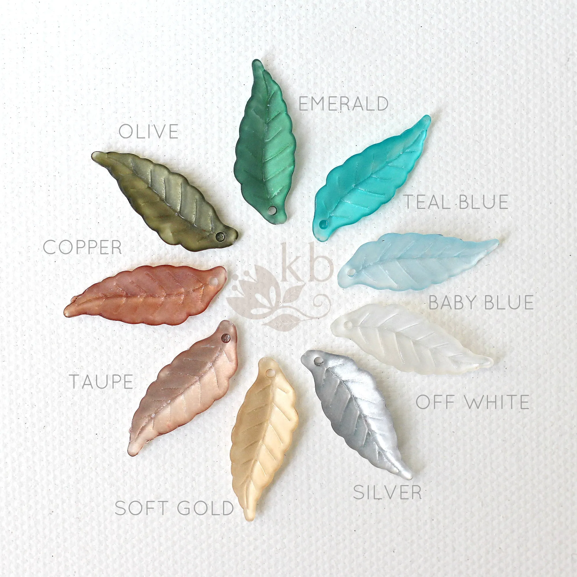 Jacqueline foliage and floral hair comb - Color options available