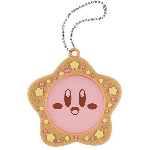 Kirby Cookie Time Megahouse Rubber Charm Mascot Key Chain