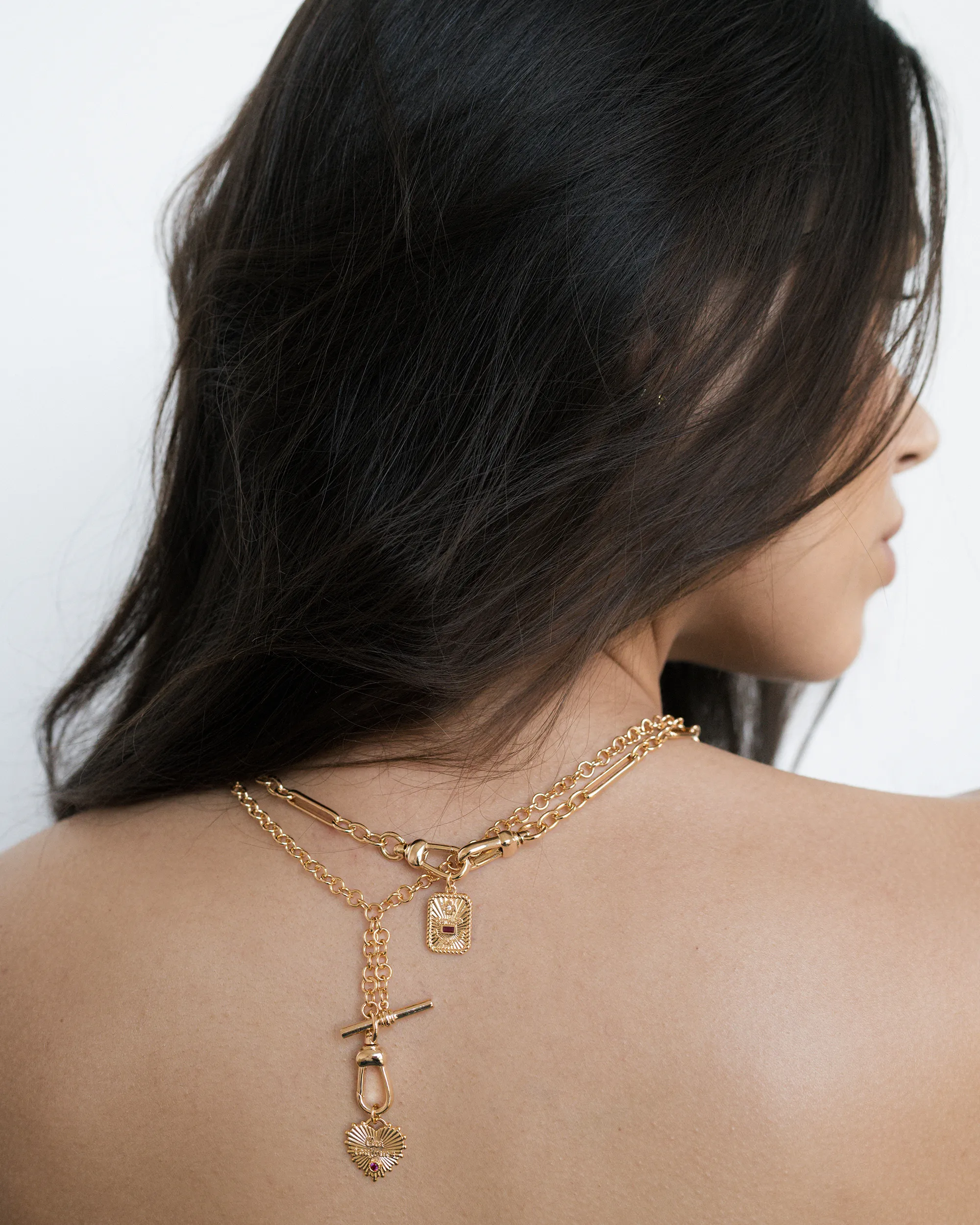 Liam Watch Chain Necklace