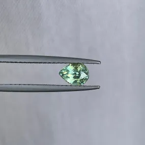Natural Green Sapphire | Pear Cut | 5.90 x 4.60 mm | 0.77 Carat | Loose Sapphire | Unset Sapphire | Engagement Ring | Sapphire Ring