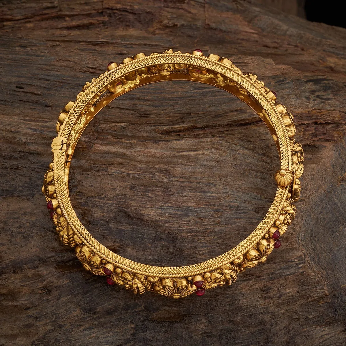 Silver Temple Bangle 164630