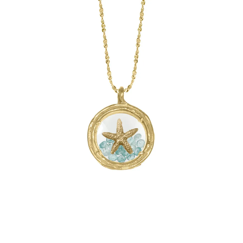 Small Glass Branch Locket