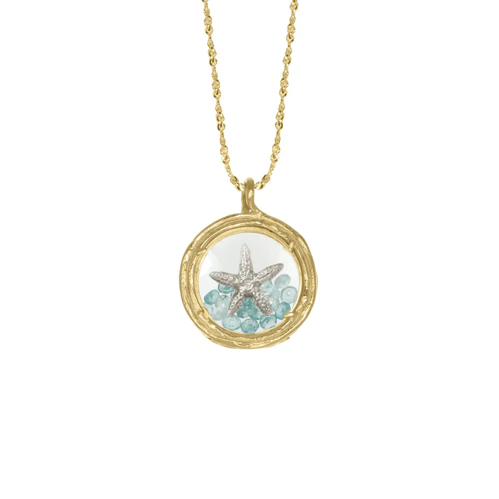 Small Glass Branch Locket