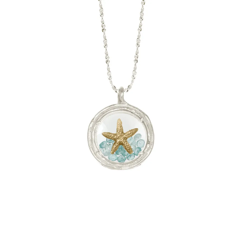 Small Glass Branch Locket