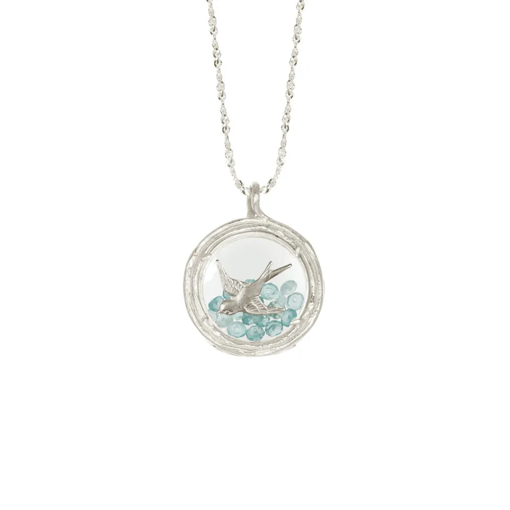 Small Glass Branch Locket