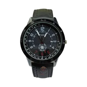 Timex – Original – Day/Date Function – 45mm – Leather Strap – Men's Watch
