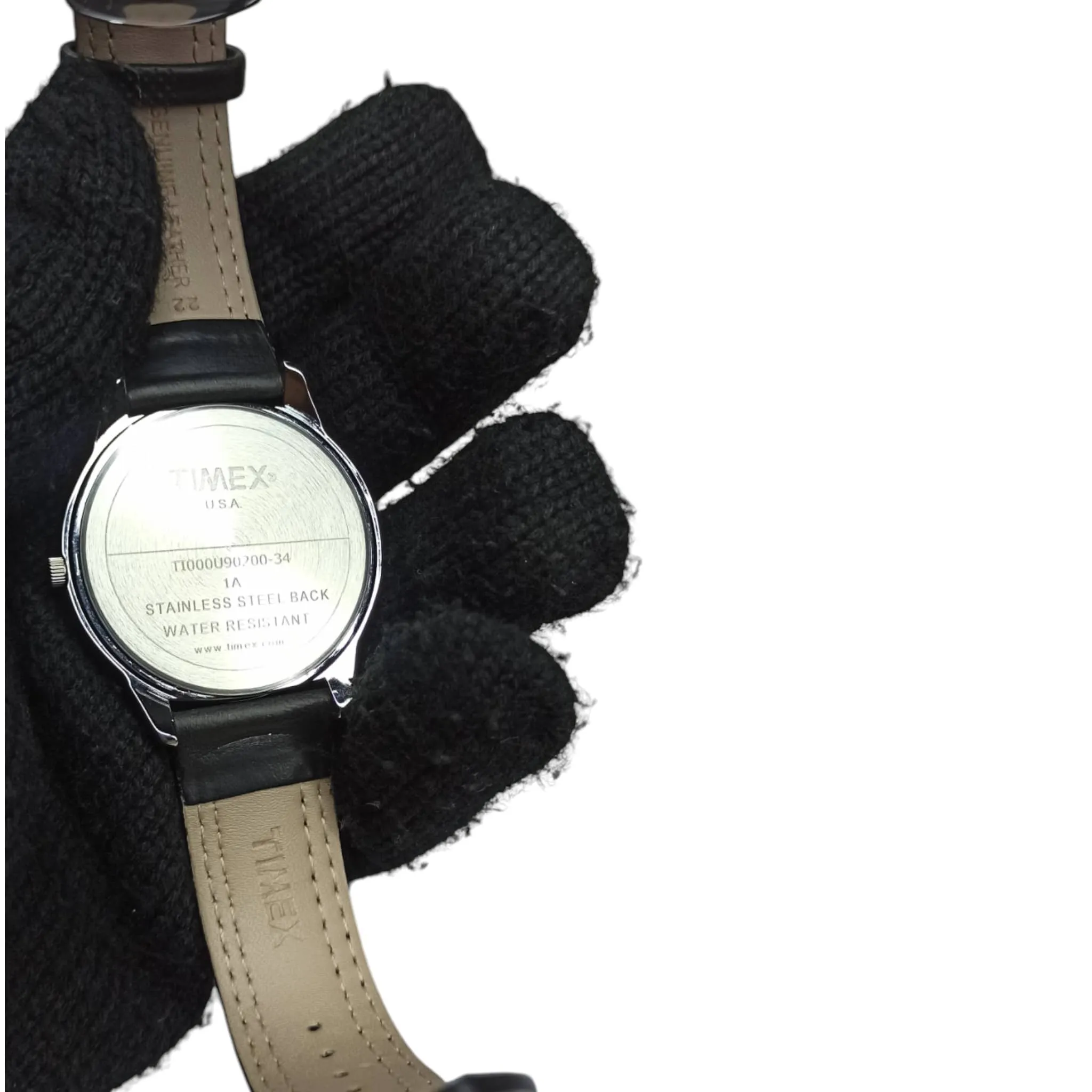 Timex – Original – Day/Date Function – 45mm – Leather Strap – Men's Watch