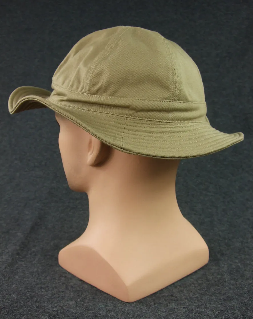 WWII Japanese Navy IJN Tropics Bucket Hat Heavy Cotton