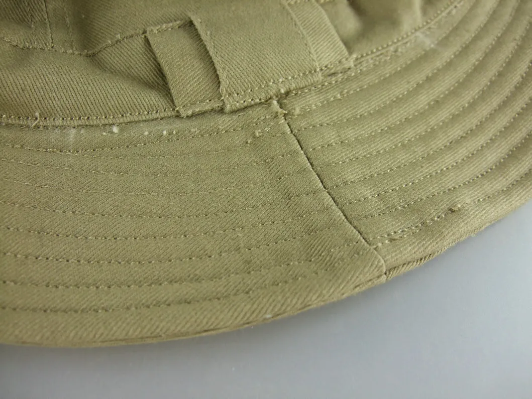 WWII Japanese Navy IJN Tropics Bucket Hat Heavy Cotton